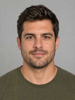 Reference portrait for the survivor